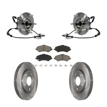 [Avant] Kit d'ensemble roulement de roue et moyeu pour Dodge Grand Caravan Chrysler Town & Country Ram C/V Volkswagen Routan avec Single Piston Caliper KBB-122329