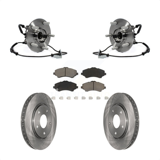 [Avant] Kit d'ensemble roulement de roue et moyeu pour Dodge Grand Caravan Chrysler Town & Country Ram C/V Volkswagen Routan avec Single Piston Caliper KBB-122329