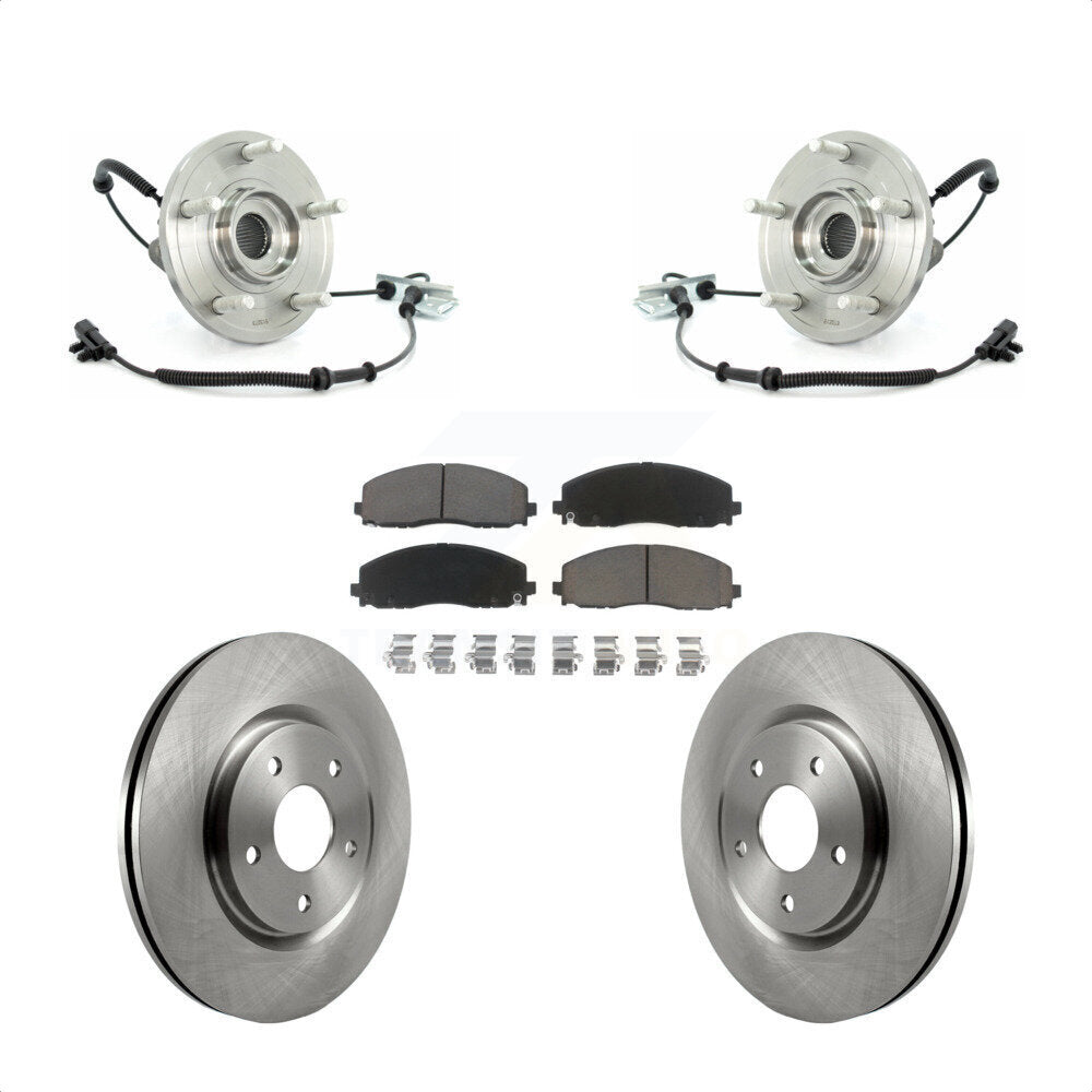 [Avant] Kit d'ensemble roulement de roue et moyeu pour 2012 Volkswagen Routan Dual Piston Caliper KBB-122332