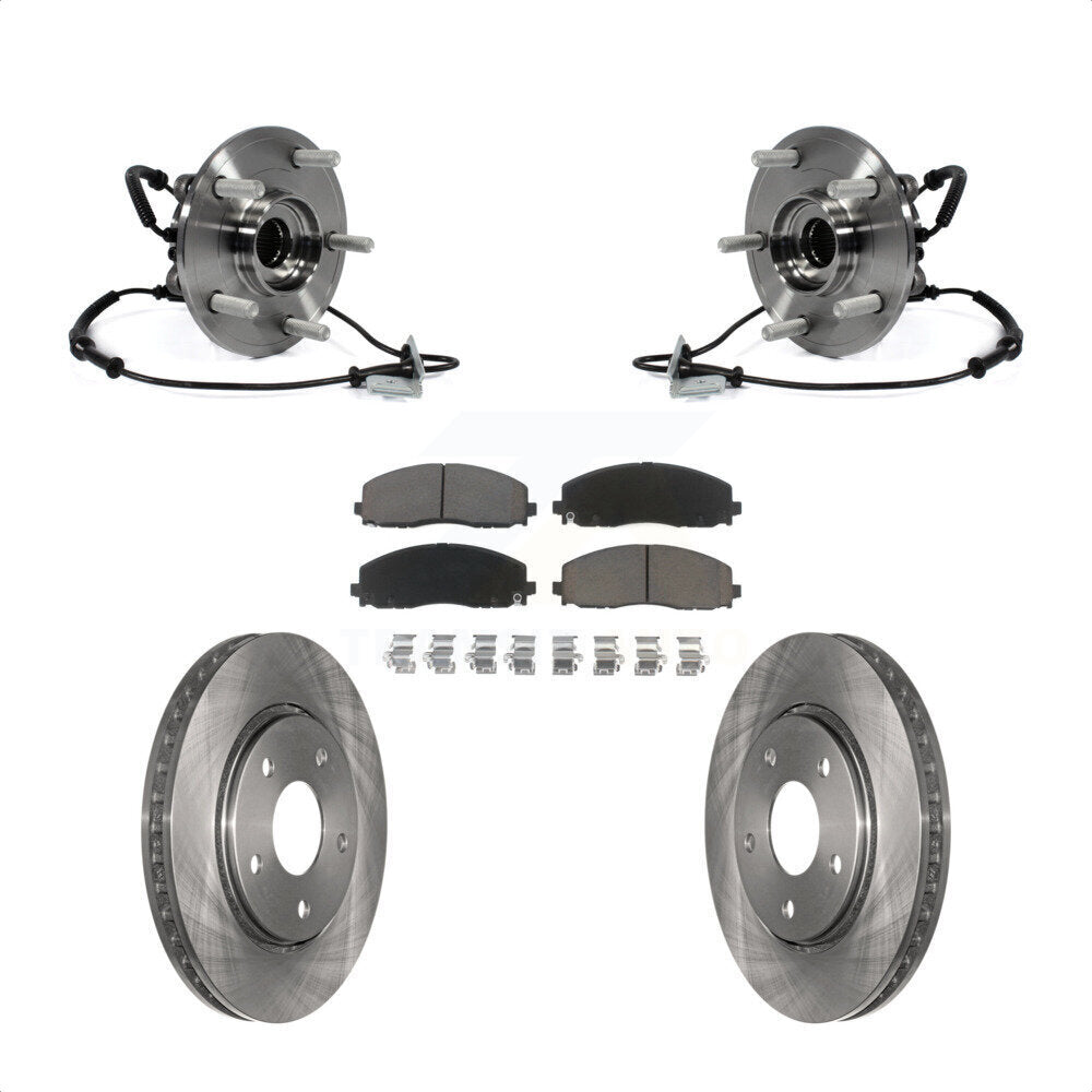 [Avant] Kit d'ensemble roulement de roue et moyeu pour 2017-2018 Dodge Grand Caravan Single Piston Caliper KBB-122334