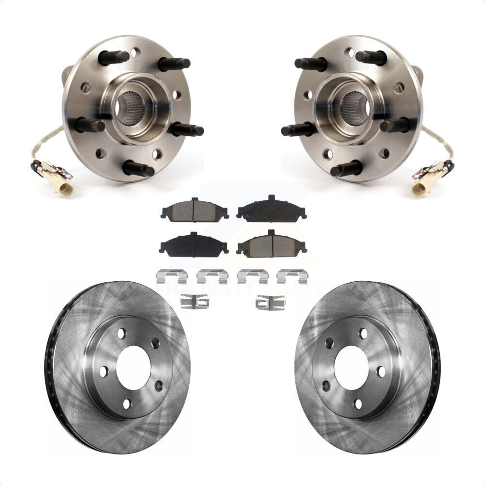 [Avant] Kit d'ensemble roulement de roue et moyeu pour Chevrolet Pontiac Grand Am Malibu Oldsmobile Alero Classic Cutlass KBB-122346