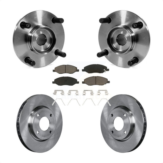 [Avant] Kit d'ensemble roulement de roue et moyeu pour 2008 Nissan Versa 4-Wheel ABS KBB-122348 par Transit Auto