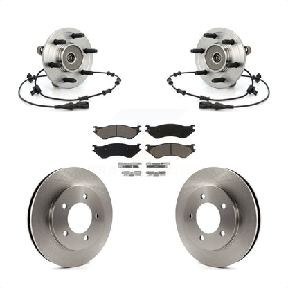 [Avant] Kit d'ensemble roulement de roue et moyeu pour Ford Expedition Lincoln Navigator 4WD avec Coil front springs KBB-122360