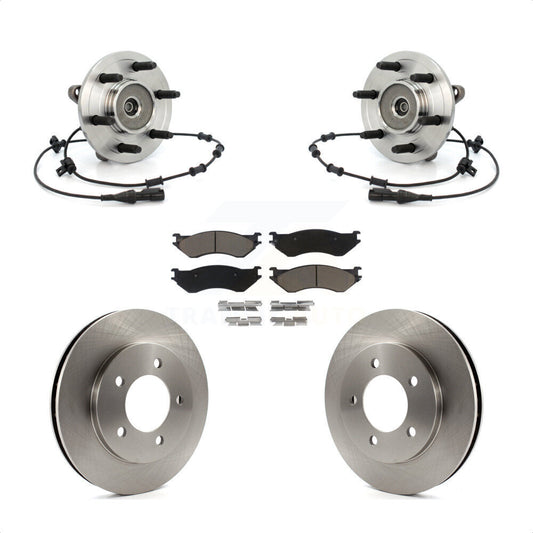 [Avant] Kit d'ensemble roulement de roue et moyeu pour Ford Expedition Lincoln Navigator 4WD avec Coil front springs KBB-122360