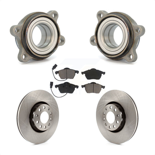 [Avant] Kit d'ensemble roulement de roue et moyeu pour Audi A4 Quattro A6 S4 S6 312mm Diameter Rotor KBB-122362 par Transit Auto