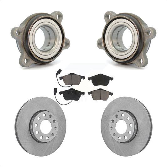 [Avant] Kit d'ensemble roulement de roue et moyeu pour Audi A4 Quattro A6 288mm Diameter Rotor KBB-122363 par Transit Auto