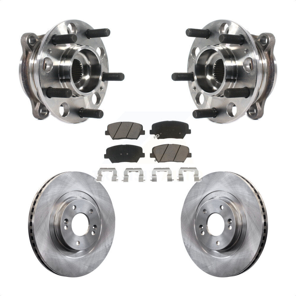 [Avant] Kit d'ensemble roulement de roue et moyeu pour 2015-2016 Hyundai Santa Fe Sport 2.4L 2.0L KBB-122388