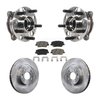 [Avant] Kit d'ensemble roulement de roue et moyeu pour 2015-2016 Hyundai Santa Fe Sport 2.4L 2.0L KBB-122388