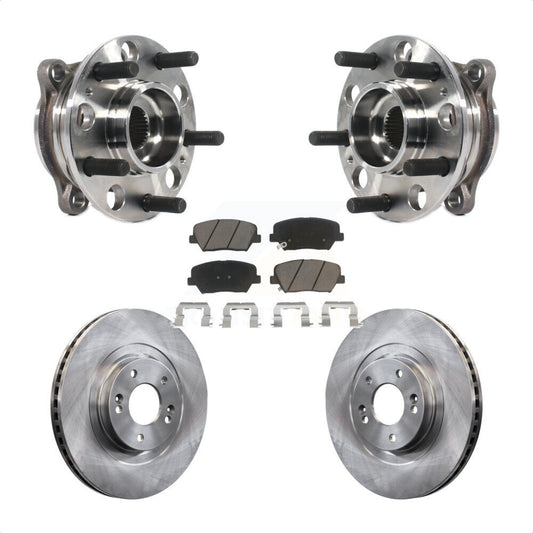 [Avant] Kit d'ensemble roulement de roue et moyeu pour 2015-2016 Hyundai Santa Fe Sport 2.4L 2.0L KBB-122388