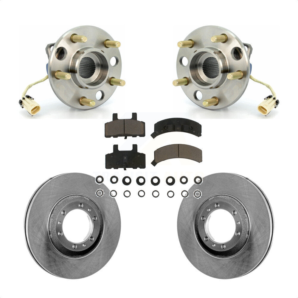 [Avant] Kit d'ensemble roulement de roue et moyeu pour Cadillac DeVille Fleetwood 60 Special Commercial Chassis Heavy Duty Brakes KBB-122394