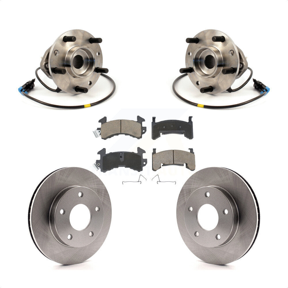 [Avant] Kit d'ensemble roulement de roue et moyeu pour 1997 Chevrolet S10 GMC Sonoma Integral Sensor 4WD KBB-122399