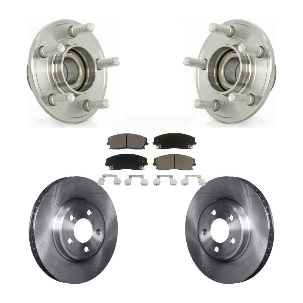 [Avant] Kit d'ensemble roulement de roue et moyeu pour Dodge Chrysler 300 Charger Magnum Challenger KBB-122407 par Transit Auto