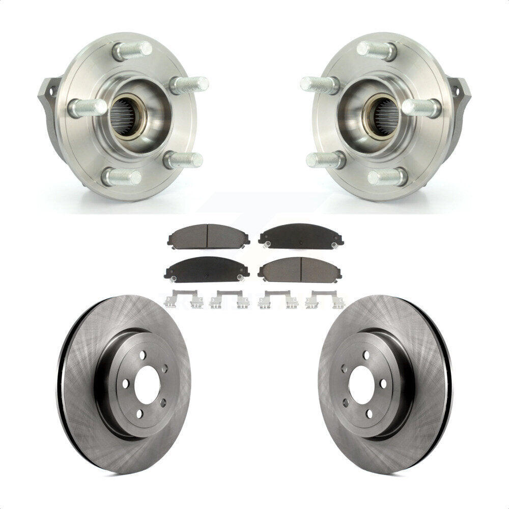 [Avant] Kit d'ensemble roulement de roue et moyeu pour Dodge Charger Chrysler 300 Challenger Magnum KBB-122408 par Transit Auto