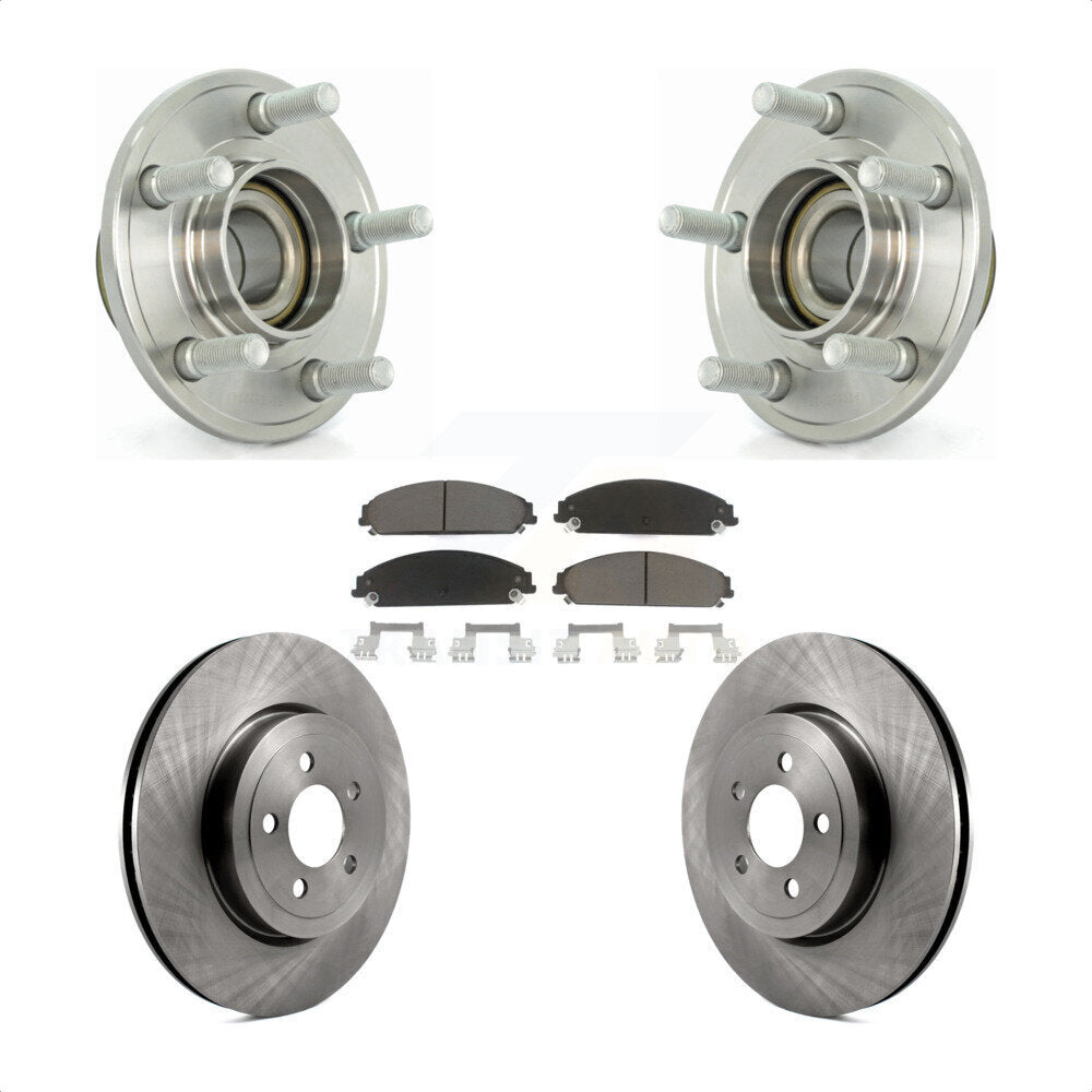 [Avant] Kit d'ensemble roulement de roue et moyeu pour Dodge Chrysler 300 Charger Magnum Challenger KBB-122409 par Transit Auto
