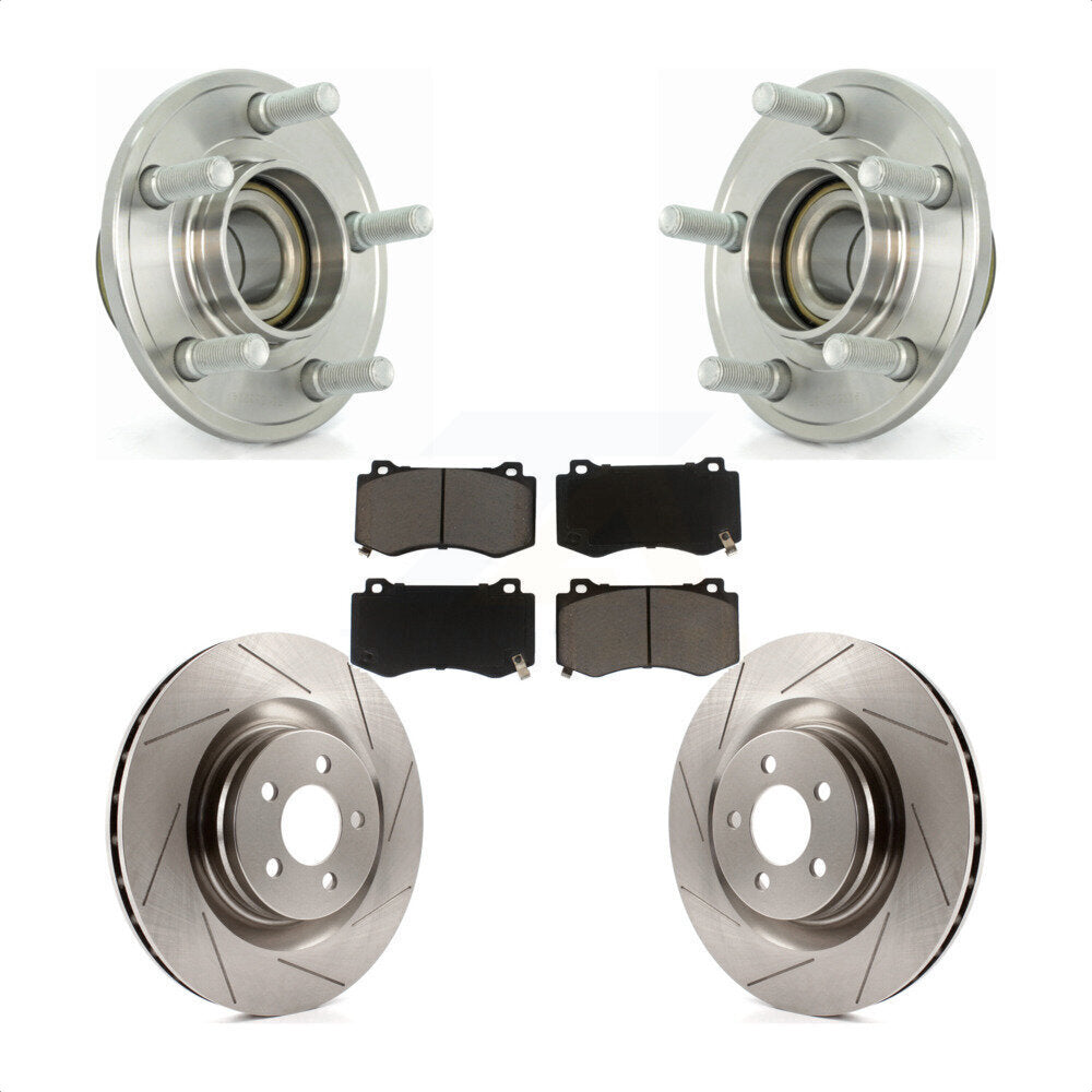 [Avant] Kit d'ensemble roulement de roue et moyeu pour Dodge Chrysler 300 Charger Challenger Magnum KBB-122410 par Transit Auto