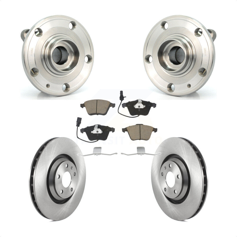 [Avant] Kit d'ensemble roulement de roue et moyeu pour Audi TT Quattro 340mm Diameter Rotor KBB-122447