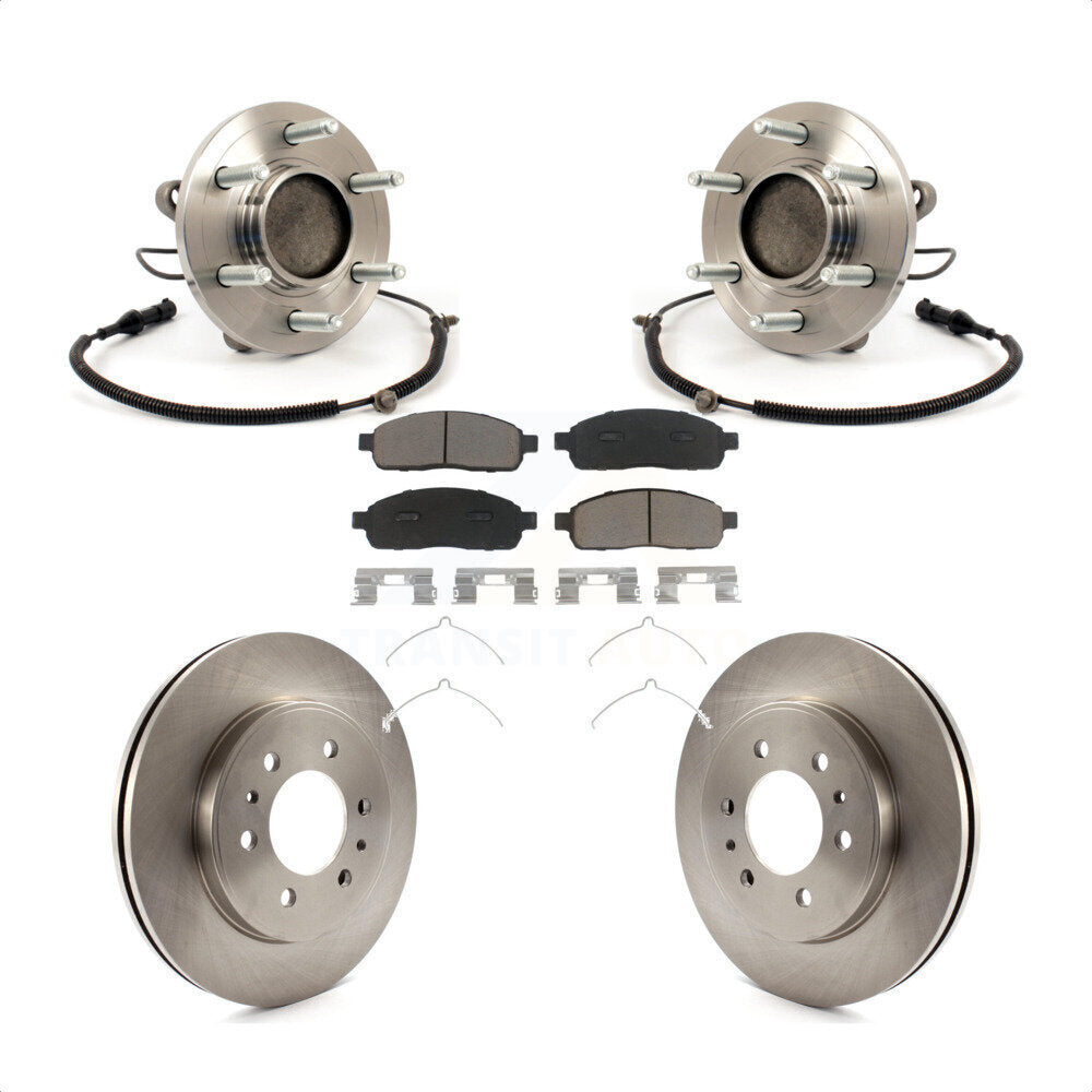 [Avant] Kit d'ensemble roulement de roue et moyeu pour 2009 Ford F-150 RWD 6 Lug Wheels KBB-122456