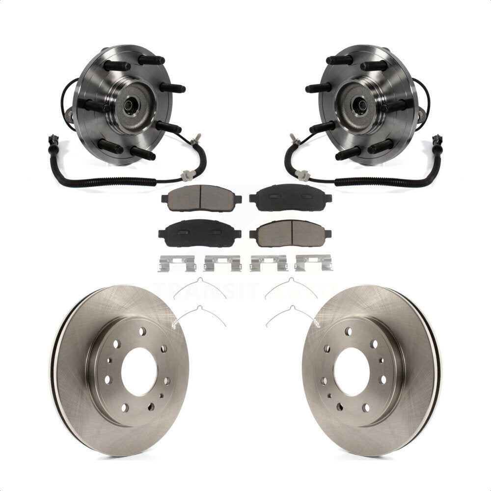 [Avant] Kit d'ensemble roulement de roue et moyeu pour 2009 Ford F-150 RWD 4WD 7 Lug Wheels KBB-122457