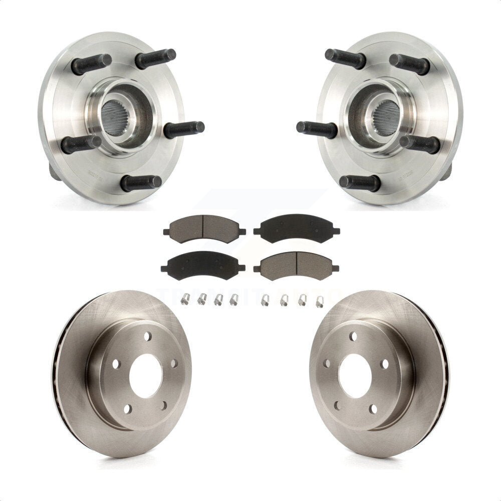 [Avant] Kit d'ensemble roulement de roue et moyeu pour Dodge Dakota Mitsubishi Raider 2-Wheel ABS KBB-122471