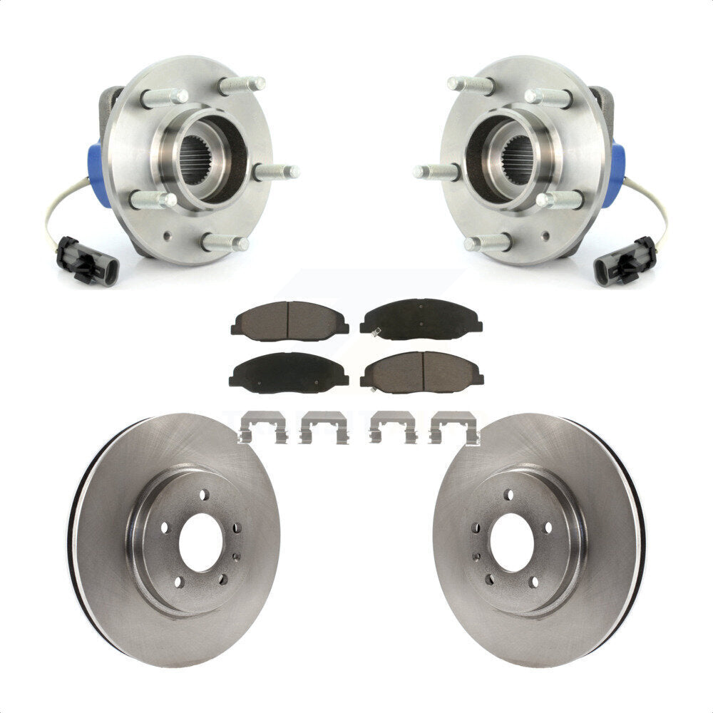 [Avant] Kit d'ensemble roulement de roue et moyeu pour 2009-2010 Cadillac STS AWD 316mm Diameter Rotor or Base Brakes KBB-122473 par Transit Auto
