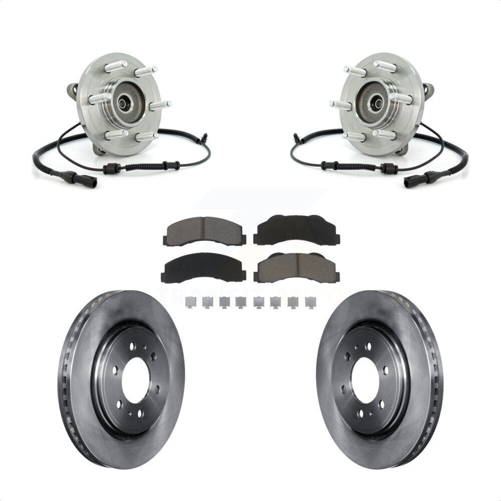 [Avant] Kit d'ensemble roulement de roue et moyeu pour 2010 Ford Expedition Lincoln Navigator 4WD KBB-122475