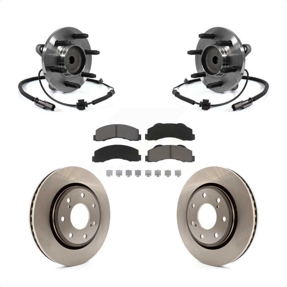 [Avant] Kit d'ensemble roulement de roue et moyeu pour 2011-2014 Ford F-150 RWD 7 Lug Wheels KBB-122481