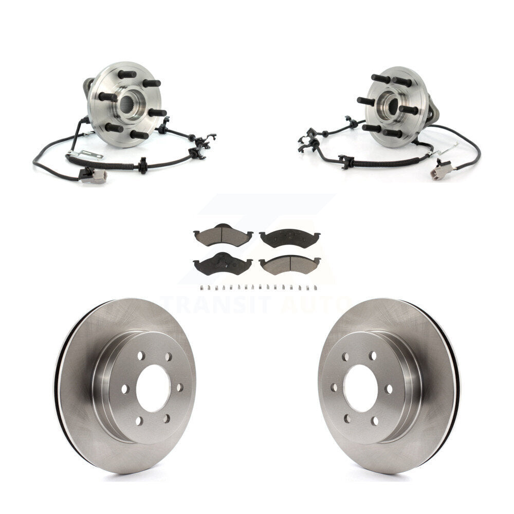 [Avant] Kit d'ensemble roulement de roue et moyeu pour 2000-2002 Dodge Dakota Durango 4WD avec 4-Wheel ABS KBB-122512