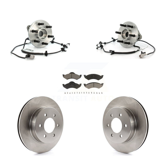 [Avant] Kit d'ensemble roulement de roue et moyeu pour 2000-2002 Dodge Dakota Durango 4WD avec 4-Wheel ABS KBB-122512