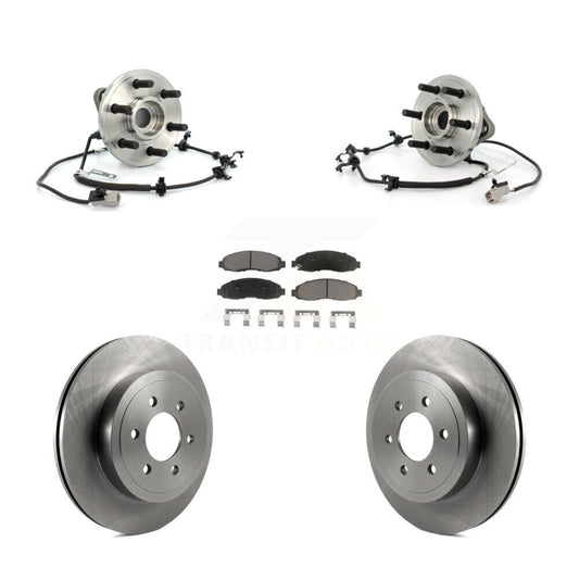 [Avant] Kit d'ensemble roulement de roue et moyeu pour 2003-2004 Dodge Dakota 4WD avec 4-Wheel ABS KBB-122518