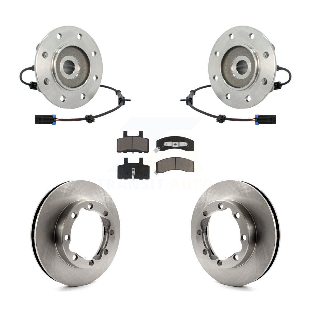 [Avant] Kit d'ensemble roulement de roue et moyeu pour 1995 Chevrolet K2500 GMC K3500 Suburban KBB-122520 par Transit Auto