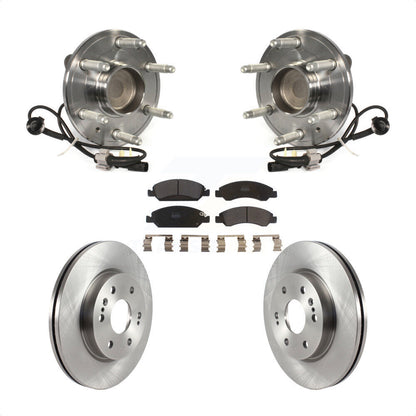 [Avant] Kit d'ensemble roulement de roue et moyeu pour 2019 Chevrolet Silverado 1500 LD RWD 4 Piston Caliper KBB-122529 par Transit Auto