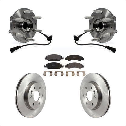 [Avant] Kit d'ensemble roulement de roue et moyeu pour 2019 Chevrolet Silverado 1500 LD 4WD 4 Piston Caliper KBB-122530 par Transit Auto