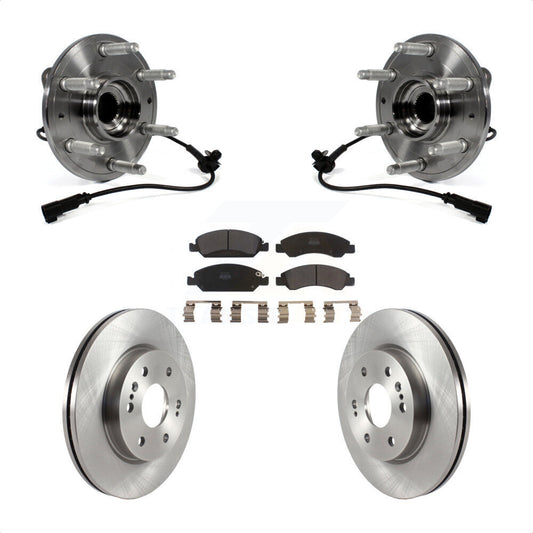 [Avant] Kit d'ensemble roulement de roue et moyeu pour 2019 Chevrolet Silverado 1500 LD 4WD 4 Piston Caliper KBB-122530 par Transit Auto
