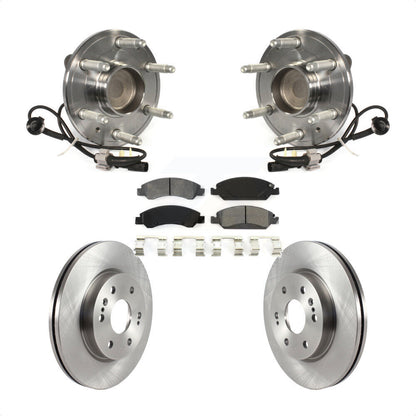 [Avant] Kit d'ensemble roulement de roue et moyeu pour 2019 Chevrolet Silverado 1500 LD RWD 4 Piston Caliper KBB-122542 par Transit Auto