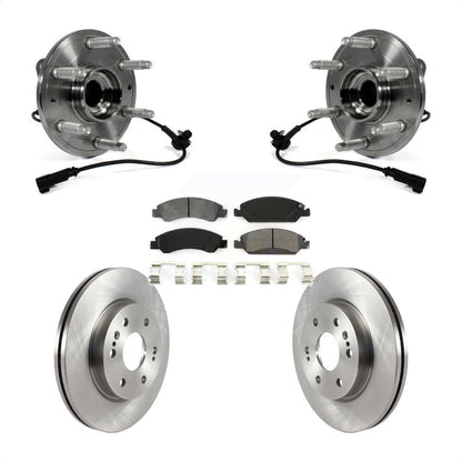 [Avant] Kit d'ensemble roulement de roue et moyeu pour 2019 Chevrolet Silverado 1500 LD 4WD 4 Piston Caliper KBB-122543 par Transit Auto