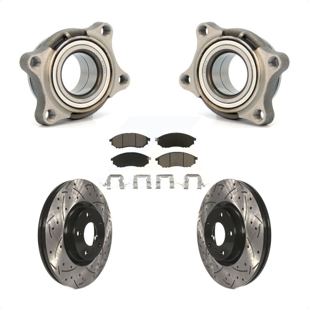 [Avant] Kit d'ensemble roulement de roue pour 2006 INFINITI G35 AWD Module KBB-122566