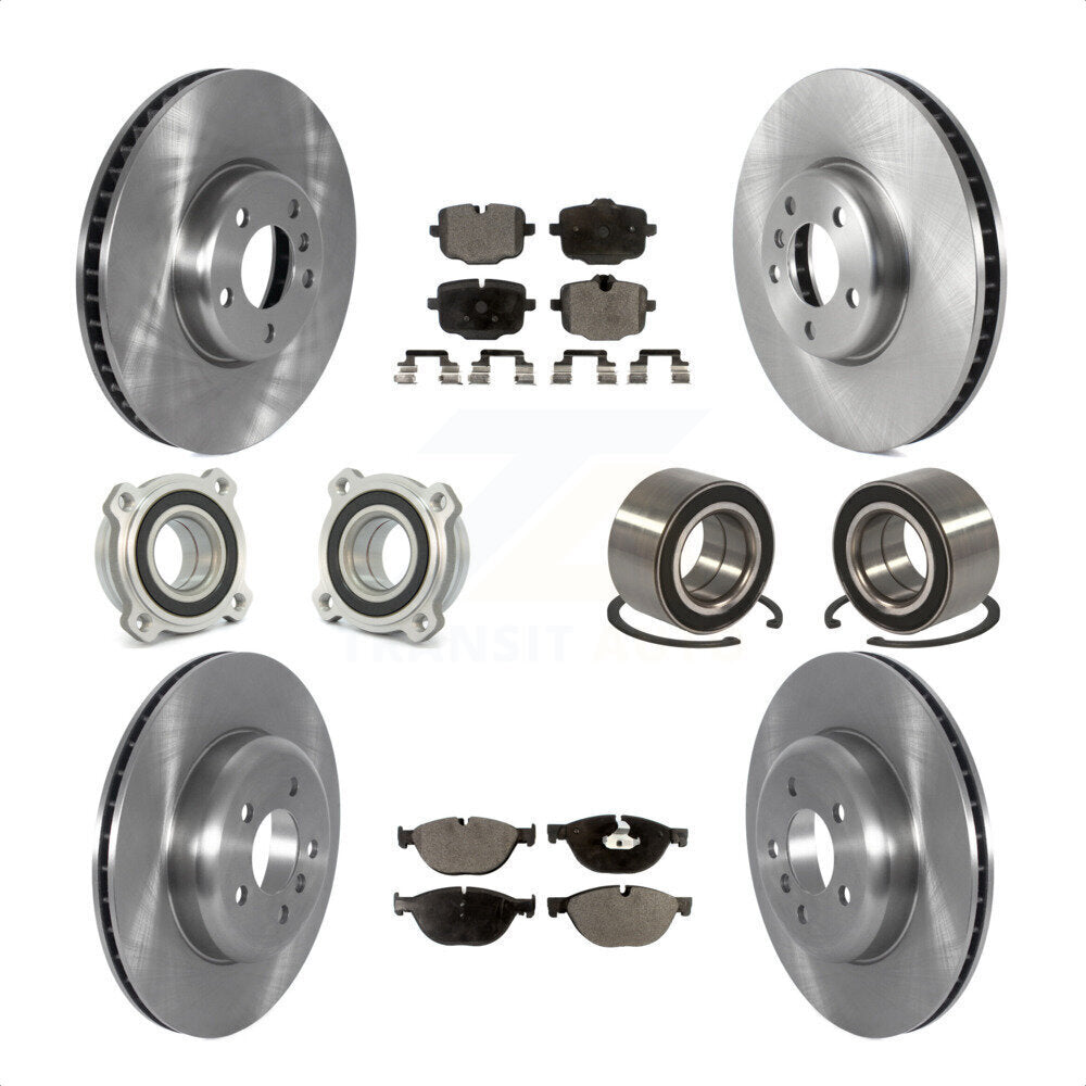 [Avant + Arrière] Kit de Roulement de roue pour 2011-2012 BMW 550i xDrive KBB-122596 par Transit Auto