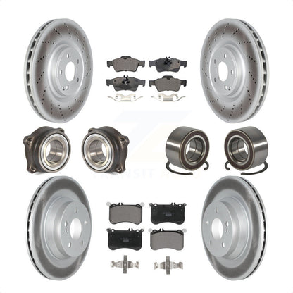[Avant + Arrière] Kit de Roulement de roue pour 2012-2016 Mercedes-Benz CLS550 KBB-122624 par Transit Auto
