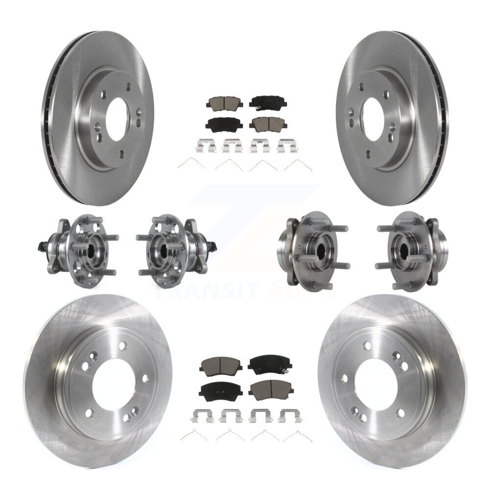 [Avant + Arrière] Kit d'ensemble roulement de roue et moyeu pour Kia Niro Hyundai Ioniq KBB-122647