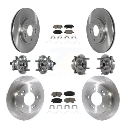 [Avant + Arrière] Kit d'ensemble roulement de roue et moyeu pour Kia Niro Hyundai Ioniq KBB-122647
