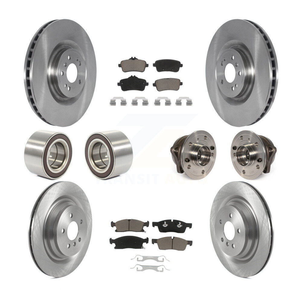 [Avant + Arrière] Kit d'ensemble roulement de roue et moyeu pour Mercedes-Benz GL450 GL350 ML400 ML250 KBB-122654
