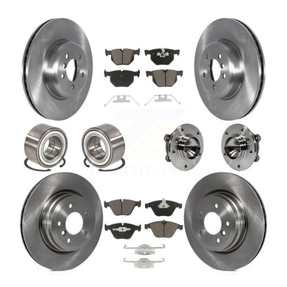 [Avant + Arrière] Kit d'ensemble roulement de roue et moyeu pour 2012 BMW 335i Convertible avec Blue Painted Calipers KBB-122657