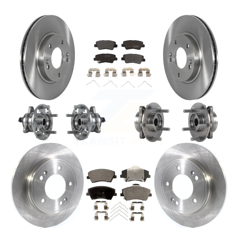 [Avant + Arrière] Kit d'ensemble roulement de roue et moyeu pour Kia Niro Hyundai Ioniq KBB-122663