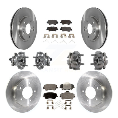 [Avant + Arrière] Kit d'ensemble roulement de roue et moyeu pour Kia Niro Hyundai Ioniq KBB-122663