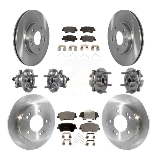 [Avant + Arrière] Kit d'ensemble roulement de roue et moyeu pour Kia Niro Hyundai Ioniq KBB-122663