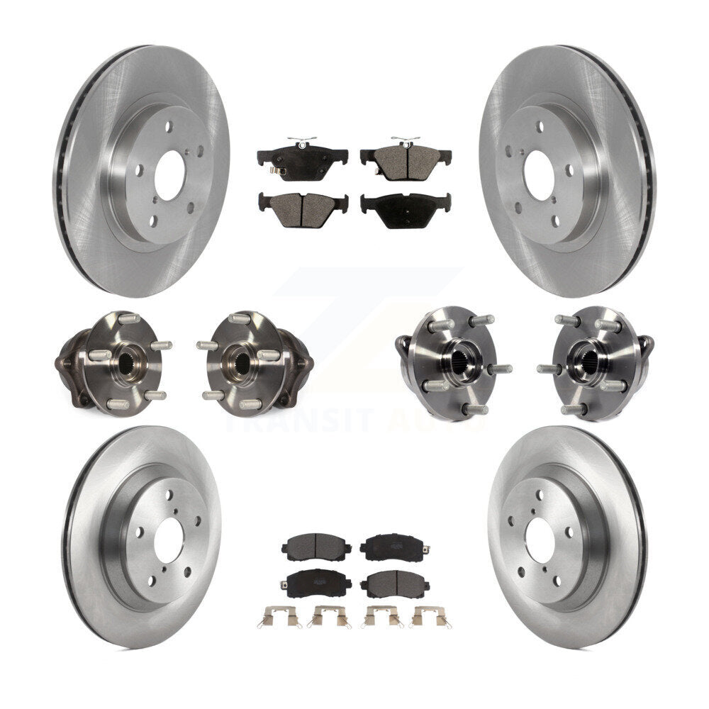 [Avant + Arrière] Kit d'ensemble roulement de roue et moyeu pour 2019 Subaru Forester sans Sport Package KBB-122664