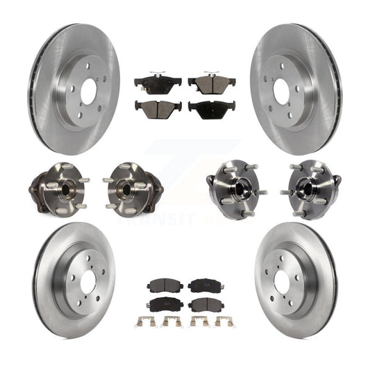 [Avant + Arrière] Kit d'ensemble roulement de roue et moyeu pour 2019 Subaru Forester sans Sport Package KBB-122664