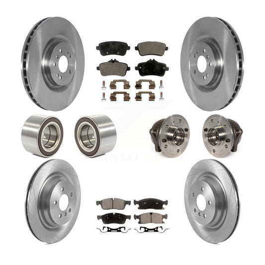 [Avant + Arrière] Kit d'ensemble roulement de roue et moyeu pour Mercedes-Benz GL450 GL350 ML400 ML250 KBB-122670