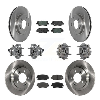 [Avant + Arrière] Kit d'ensemble roulement de roue et moyeu pour 2018-2019 Kia Niro Hyundai Ioniq KBB-122679