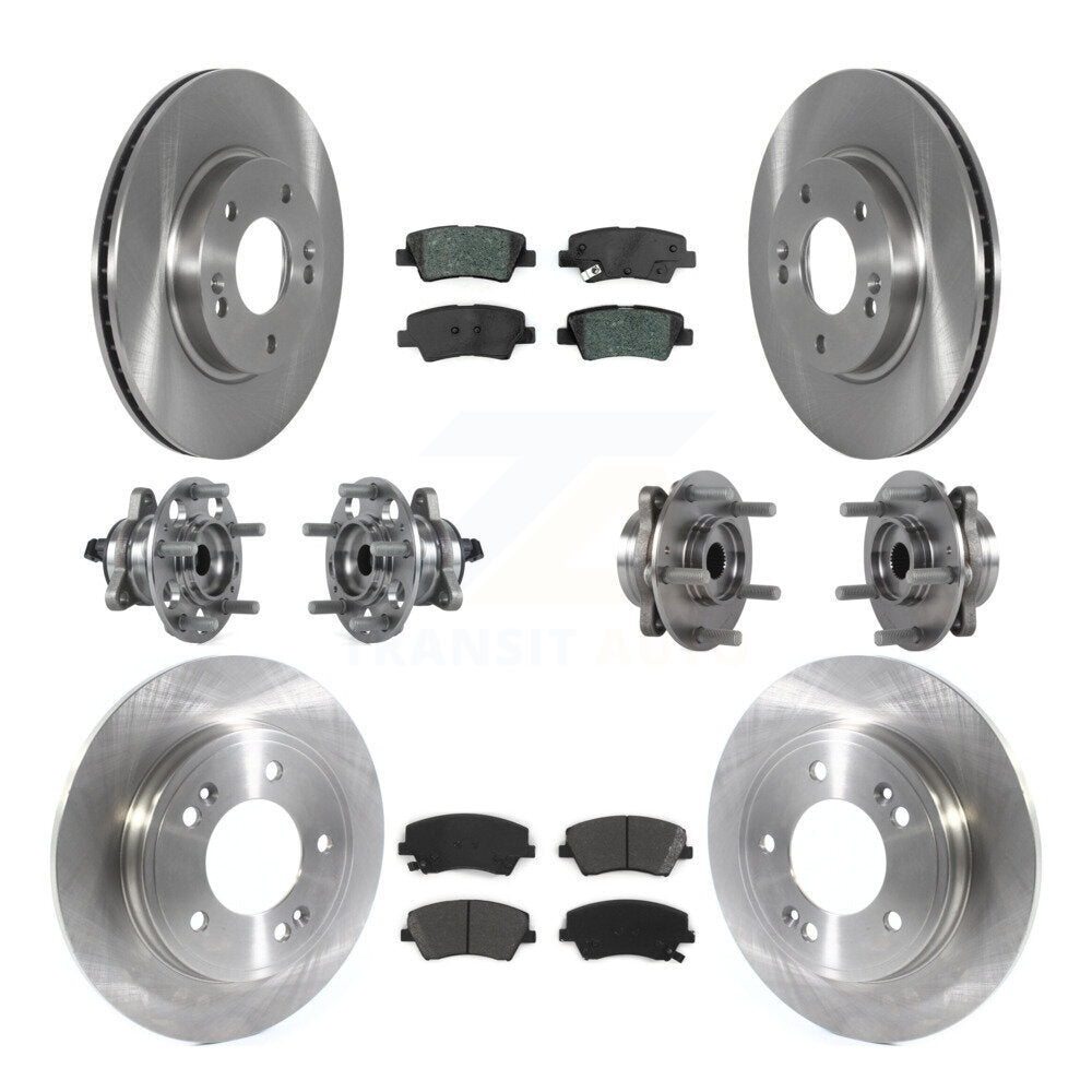 [Avant + Arrière] Kit d'ensemble roulement de roue et moyeu pour Kia Niro Hyundai Ioniq KBB-122680